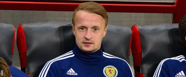 Scotland striker Leigh Griffiths