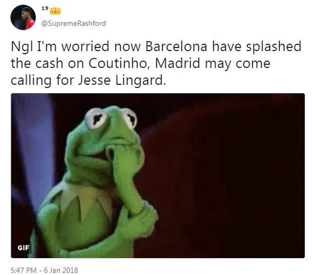 Manchester United fan reacts