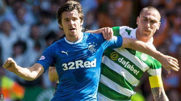 Joey Barton and Scott Brown