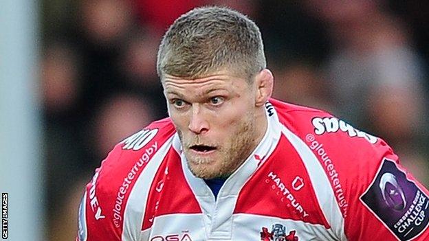 Gloucester forward James Hudson