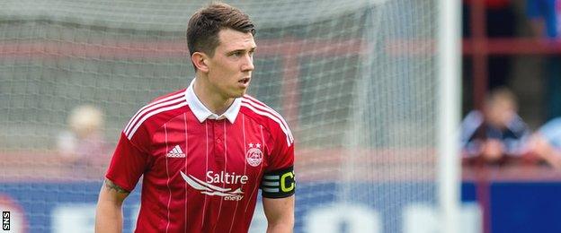 Aberdeen captain Ryan Jack