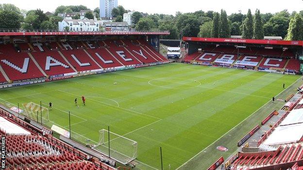 The Valley, home of Charlton Athletic