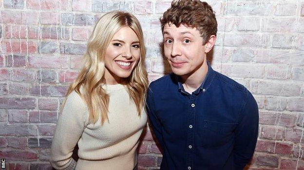 Mollie King and Matt Edmondson