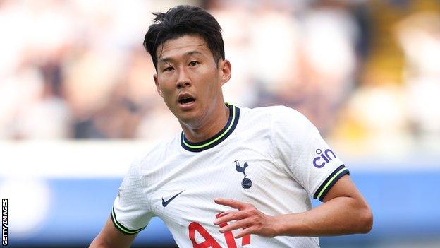 Tottenham forward Son Heung-min