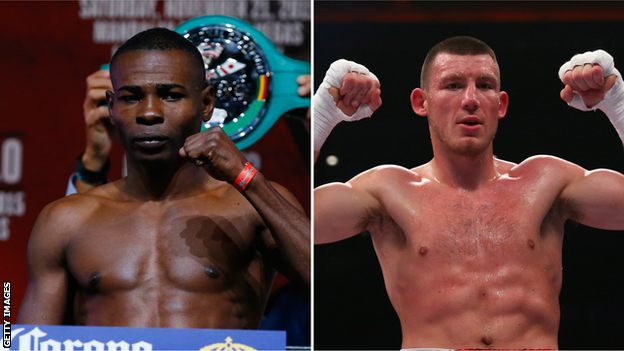 Guillermo Rigondeaux (L) and Liam Williams (R) are both fighting in Cardiff on Saturday