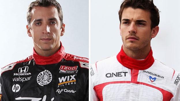 Justin Wilson and Jules Bianchi