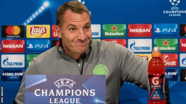 Celtic manager Brendan Rodgers