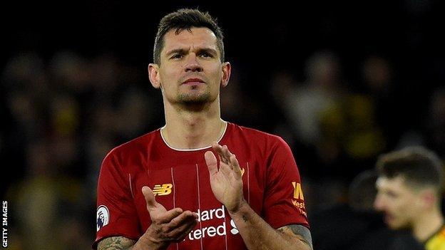 Liverpool defender Dejan Lovren