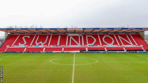 Swindon Town's County Ground Stadium