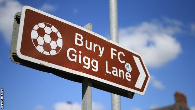 Bury were expelled from the English Football League in August, just three months after they won automatic promotion from League Two