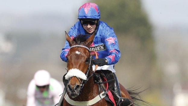 Paddy Brennan on Cue Card