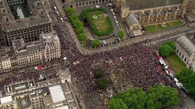 Protesters