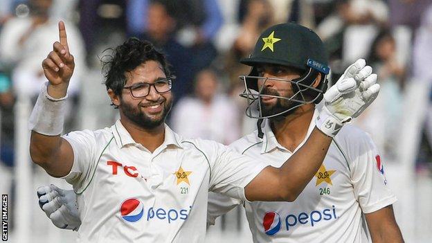 Imam ul-Haq (left) and Abdullah Shafique