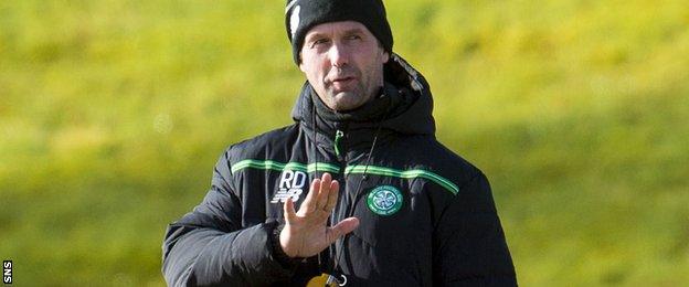 Celtic manager Ronny Deila