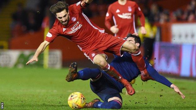 Kyle Lafferty red card