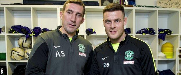 Alan Stubbs and Anthony Stokes