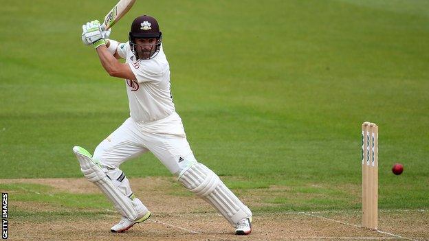 Dean Elgar in action for Surrey