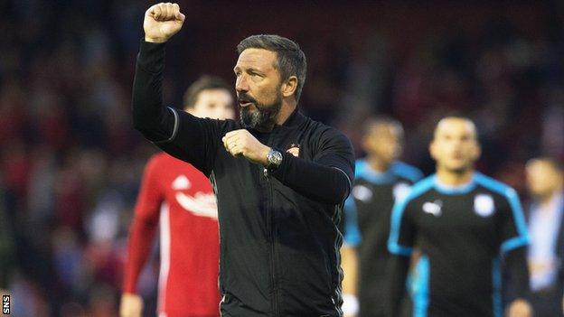 Aberdeen manager Derek McInnes