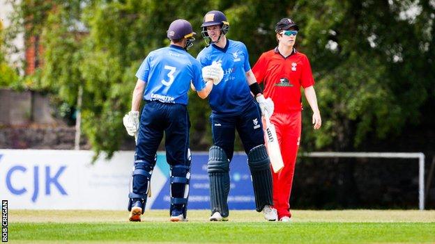 Lightning duo George Dockrell and Lorcan Tucker celebrate victory over the Munster Reds