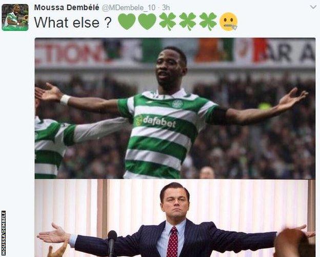 Moussa Dembele on Twitter