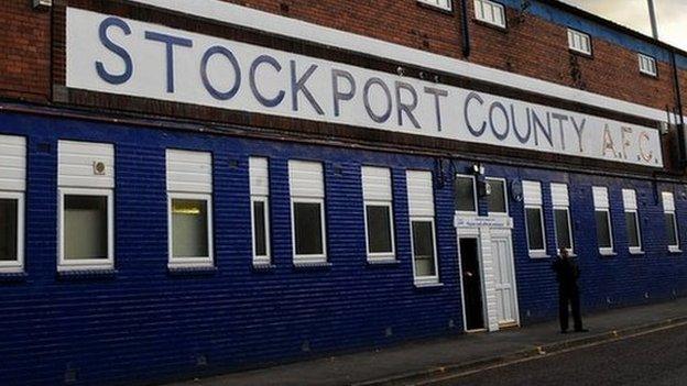 Edgeley Park, home of Stockport County