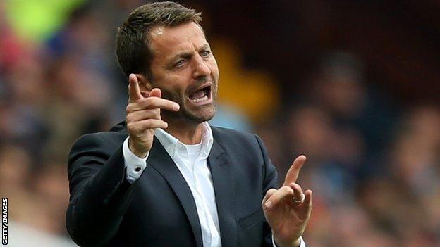 Aston Villa manager Tim Sherwood