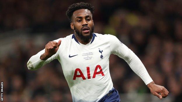 Tottenham defender Danny Rose