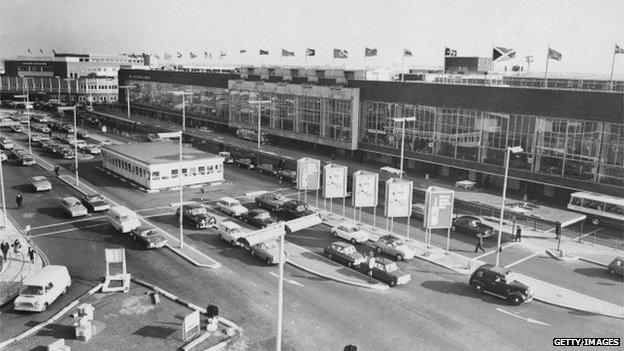 London Airport terminals 1965