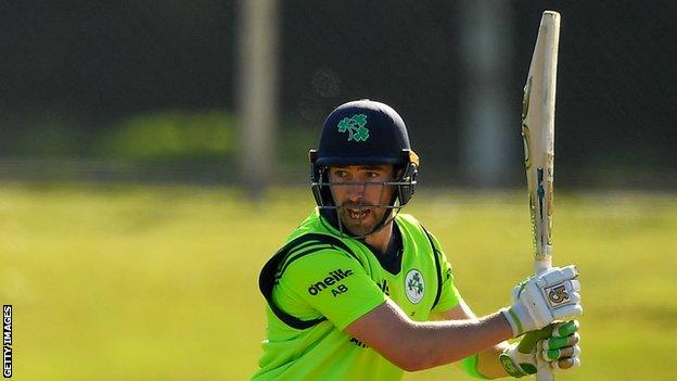 Andrew Balbirnie's unbeaten 70 helped Ireland reach their target