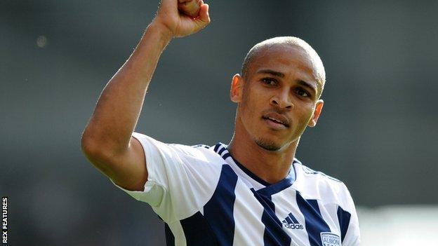 Peter Odemwingie's Molineux treble for West Brom against Wolves in February 2012 was his only hat-trick in his seven seasons in English football