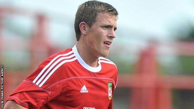 Rob Ogleby of Wrexham FC