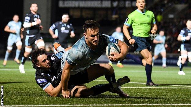 Leinster's Ronan Kelleher scored an early try