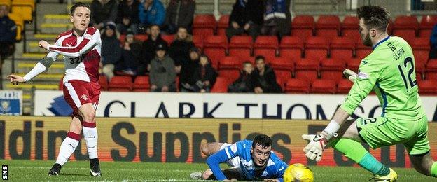 Barrie McKay scores