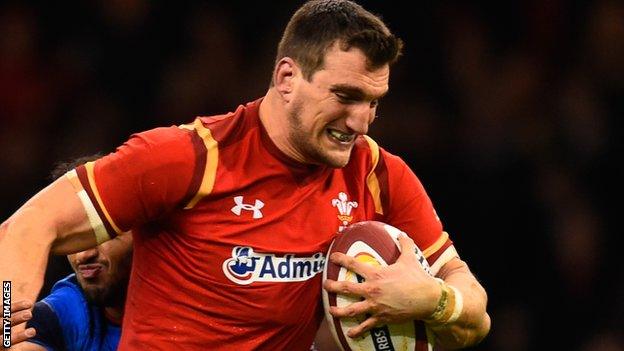 Sam Warburton has captained Wales a record 45 times