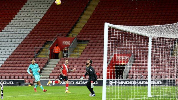 Danny Ings scores the winner for Southampton against Liverpool