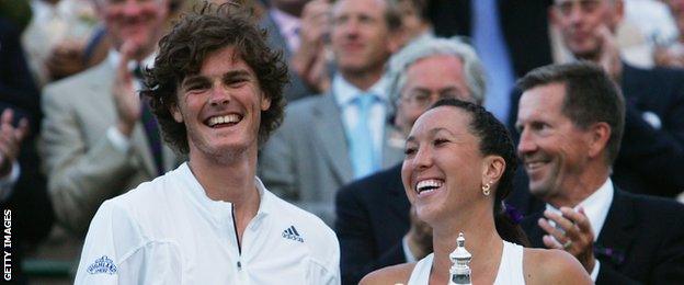 Jamie Murray won the 2007 mixed doubles at Wimbledon alongside partner Jelena Jankovic