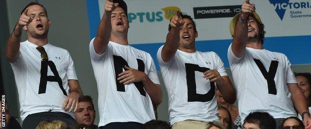 Andy Murray fans