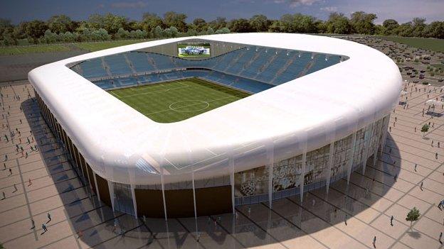 Coventry City announced plans in July 2013 with leading sports stadia architects AFLS+P, who have previously worked on new grounds with Brighton and Rotherham United