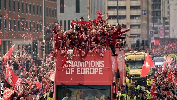 Liverpool celebrate