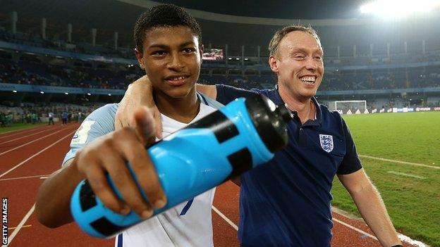 Rhian Brewster and Steve Cooper