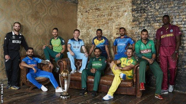 World Cup captains gather round pre-tournament for a photo shoot