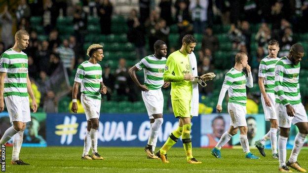 Celtic suffered their heaviest home defeat in Europe