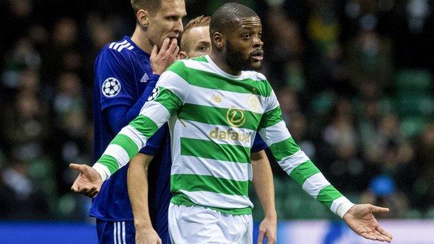 Celtic midfielder Olivier Ntcham