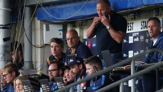 Steve Diamond was in charge of first team affairs from January, having first arrived at Sixways in November 2021