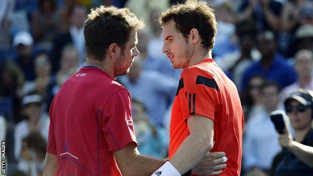 Stan Wawrinka and Andy Murray