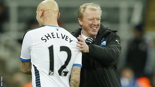 Newcastle manager Steve McClaren