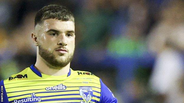 Connor Wrench has scored seven tries for Warrington Wolves this season, including two against Toulouse