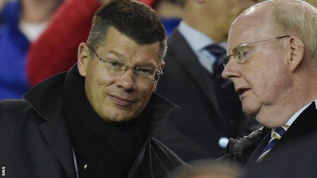 The letter was signed by seven of the nine SPFL board members - but not chief executive Neil Doncaster