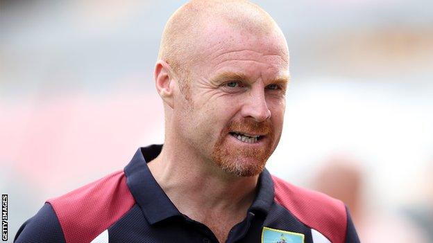 Sean Dyche of Burnley