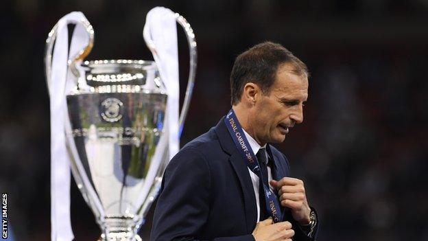 Juventus boss Massimiliano Allegri